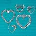 Набор украшений из чипборда "Растительные сердца" (CraftStory)