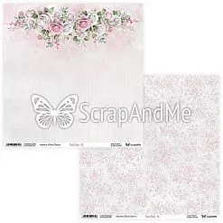 Бумага 30х30 "Pink Roses 05/06" (ScrapAndMe) Бумага 30х30 "Pink Roses 05/06" (ScrapAndMe)