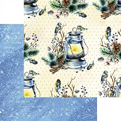 Бумага "Winter birds - 5" (SunnyCraft)