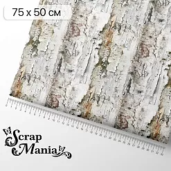 Отрез ткани 75х50 см "Сезон ромашек. Кора" (ScrapMania)