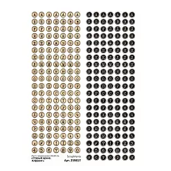 Лист с картинками 10х30 см "Старый архив. Алфавит" (ScrapMania)