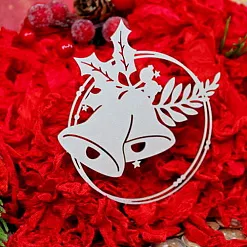 Украшение из чипборда "Колокольчики в рамке" (Fantasy) Украшение из чипборда "Колокольчики в рамке" (Fantasy)