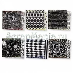 Набор бумаги 15х15 см "Paddington", 12 листов (7gypsies) Набор бумаги 15х15 см "Paddington", 12 листов (7gypsies)