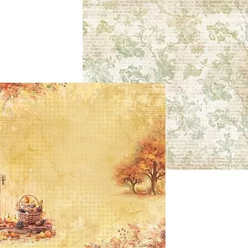 Бумага 30х30 см "Шепот листопада. Лист 03" (Scrapodelie)