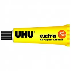 Клей-гель прозрачный UHU "Extra", 31 мл (UHU) Клей-гель прозрачный UHU "Extra", 31 мл (UHU)