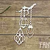 Чипборд "Фонарики 2110" (Fantasy)