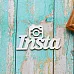 Украшение из чипборда "Insta" (ScrapКрым)