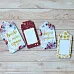 Набор цветного чипборда "Роскошный фламинго" (Scrapmania)