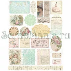 Набор наклеек "Авеню" (Melissa Frances)