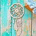 Украшение из чипборда "Ловец снов" (ScrapКрым) Украшение из чипборда "Ловец снов" (ScrapКрым)