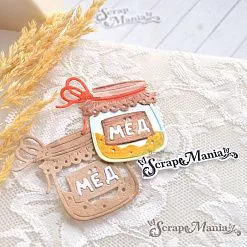Нож "Пчелиные истории. Медок", 5х5,2 см (ScrapMania) Нож "Пчелиные истории. Медок", 5х5,2 см (ScrapMania)