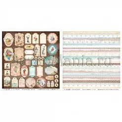 Бумага "Усадьба, ярлычки"