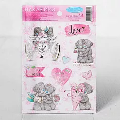 Наклейки с фольгированием 11х16 см "Me To You. Счастье" (АртУзор) Наклейки с фольгированием 11х16 см "Me To You. Счастье" (АртУзор)