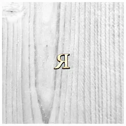 Украшение из чипборда "Я" (GoldenHands)