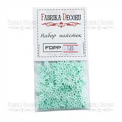 Набор пайеток "Звезды. Мятные матовые" (Фабрика Декору) Набор пайеток "Звезды. Мятные матовые" (Фабрика Декору)