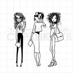 Штамп "На офисе", 2х8,2 см (Скрапклуб) Штамп "На офисе", 2х8,2 см (Скрапклуб)