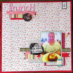 Набор бумаги 30х30 см "Confection", 18 листов (Authentique)