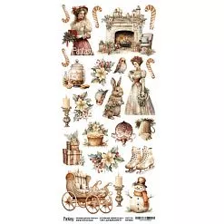 Бумага 13х27 см "Время чудес 4" (Fantasy) Бумага 13х27 см "Время чудес 4" (Fantasy)