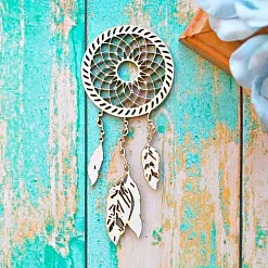 Украшение из чипборда "Ловец снов" (ScrapКрым)