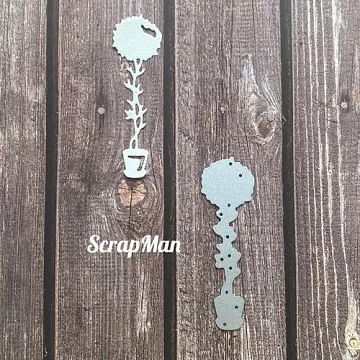 Нож "Топиарий 2", 2,3х7,5 см (Scrapman)