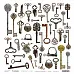 Бумага 30х30 см "Keys. Картинки для вырезания" (CraftO'clock)