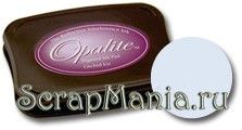 Подушечка чернильная пигментная интерферирующая Opalite, размер 69х67 мм, цвет серебристый иней