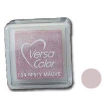 Подушечка чернильная пигментная Versacolor, размер 2,5х2,5 см, цвет розовато-лиловый