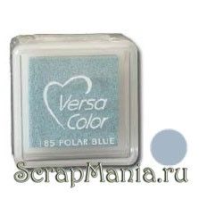 Подушечка чернильная пигментная Versacolor, размер 2,5х2,5 см, цвет полярный голубой