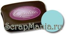Подушечка чернильная пигментная интерферирующая Opalite, размер 69х67 мм, цвет северный лед