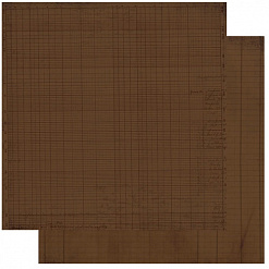 Бумага "Doubledot Journal. Chocolate" (BoBunny)