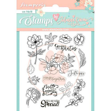 Штамп "Celebration", 4,8х7,8 см (Stamperia)