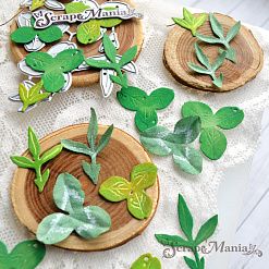 Нож "Клевер луговой. Листья", 2,5х3,3 см (ScrapMania)