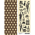 Лист с картинками 10х30 см "Мужской винтаж. Джентльмен" (ScrapMania)