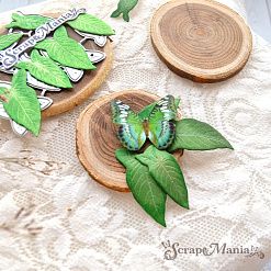 Нож "Каладиум Линдена. Листья", 1,9х3,6 см (ScrapMania)