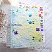 Нож "Фон цветочный. Пластина", 10х15 см (ScrapMania)