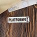 Чипборд "Platform 9 3/4", 8х2,1 см (LeoMammy)