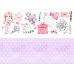 Лист с картинками 10х30 см "Весенняя романтика" (ScrapMania)
