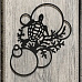 Нож "Морская черепаха", 8х10 см (ArtScrap)
