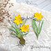 Нож "Первоцветы. Нарциссы", 7х10 см (ScrapMania)