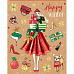 Наклейки 14,5х21 см "Happy winter" (АртУзор)