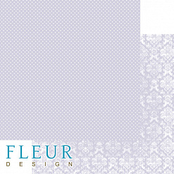 Бумага "Шебби Шик Базовая 2.0. Чистый сиреневый" (Fleur-design)