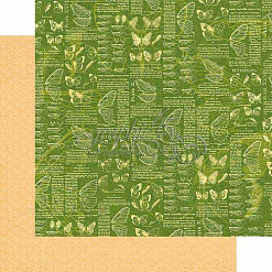 Набор бумаги 15х15 см "Nature sketchbook. Этюды природы. Фоновые", 36 листов (Graphic 45)