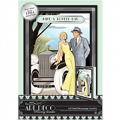 Набор для создания открытки "Art Deco. Автомобиль" (DoCrafts)