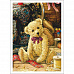 Тканевая карточка "Плюшевая семейка. Хобби" (ScrapMania)