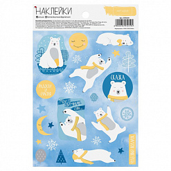 Наклейки 12х19 см "Медвежата" (АртУзор)