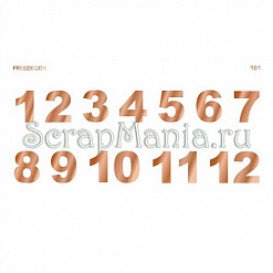 Free - слайдер "Широкие цифры" (Freedecor)