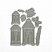 Набор ножей для вырубки "Зимние фонарики"