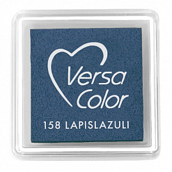 Подушечка чернильная пигментная Versacolor, размер 2,5х2,5 см, цвет лазурит