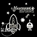 Набор украшений из чипборда "Космос. Первый полет" (MiMi Design)