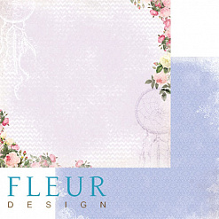 Набор бумаги 15х15 см "Веление сердца", 24 листа (Fleur-design)